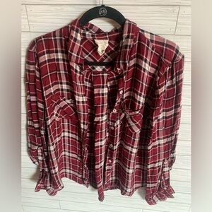 Harper Heritage Burgundy Plaid Shirt